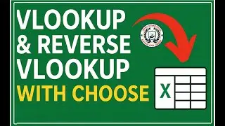 VLOOKUP & Reverse VLOOKUP with CHOOSE Function in Excel | Ultimate VLOOKUP Trick!