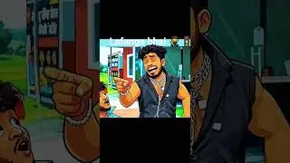 comdey cartoon story . lafanga bhai 🥷🚦.... #viral #cartoon #anime #story