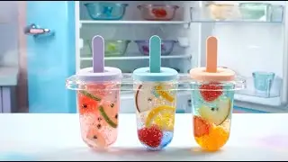 Refreshing Glass Popsicle Drink | Fizzy Soda ASMR #asmr #satisfying #satisfyingvideo