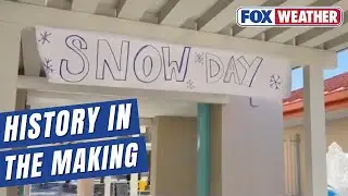 Rare Southern Snow Threat