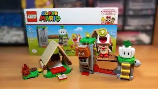 Lego Super Mario Captain Toad's Camp little set but funny