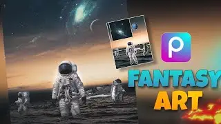 How To Edit Fantasy Art in PicsArt - interstellar (INSANE Pics)