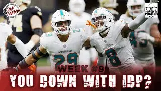 Ep 9 - You Down with IDP - 2022 NFL Week 9 Fantasy Football