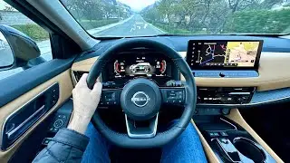 NEW Nissan X-TRAIL 2023 - POV test drive & REVIEW (e-POWER 213 PS)