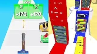 Bullet Army Run Vs Battery Run - Gameplay Walkthrough Android IOS- All Level Max Tiktok