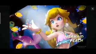 Princess Peach Showtime Mermaib Peach Barroom Ballet - Silent Film Light