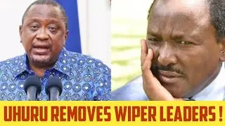 ДРАМА! Ухуру в прямом эфире смещает лидеров партии Wiper! Во время встречи партии Jubilee с PNU п...