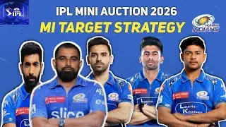 MI Target players for 2026 mini auction revealed! | Mi  Auction  Strategy 2026 #ipl