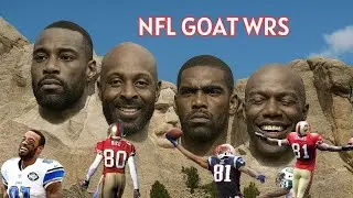 The Mount Rushmore of NFL WRs | Jerry Rice | Randy Moss | Terrell Owens | Calvin Johnson