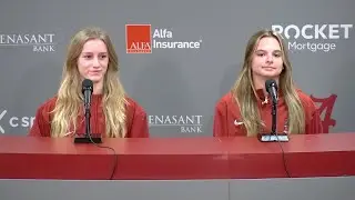 Alabama gymnasts Chloe LaCoursiere & Lilly Hudson on latest competition