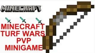 Minecraft turf wars #1 PVP mini game best of 3