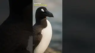 Extinct Animals Brought Back to Life Using AI : Great Auk