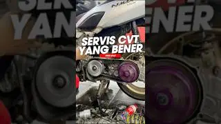 What's the safest way to service a CVT? Here's the explanation.