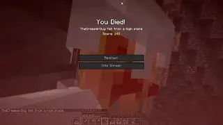 How To Take 0 Fall Damage In Minecraft 1.18 #Shorts