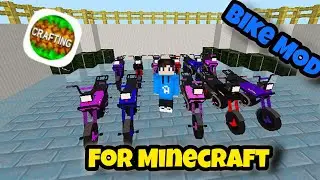 Bike Mod For Minecraft [bike mod for crafting and building ]