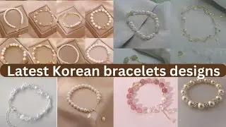 Korean pearl bracelet designs || latest and trendy pearl bracelet designs || Zaima fashion ideas