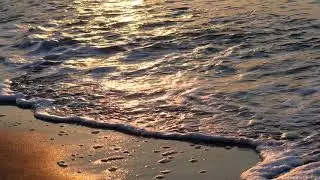 Sea Wave Golden Sun | Free Download