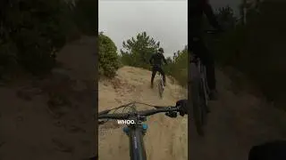 Crazy Road Gap💀 Project X Idyllwild #downhillmtb #enduromtb #emtb #
