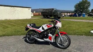 Cultybraggan Camp with the Scottish Retro & Cafe Riders