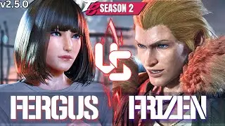 Tekken 8 ▰ Fergus (Jun) vs Frizen (Steve)  ▰ High Level Gameplay