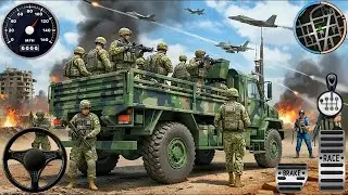 Army Truck Driving Cargo Games | US Offroad Army Truck Driving 3D 2026 Android Gameplay