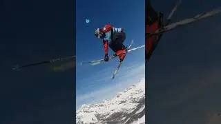 POV: You&rsquo;re cruising behind a pro. 🔥 #skiing #weareskiing #freeski