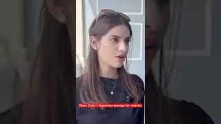 Samra Zafar's important message for students