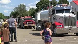 Labor Day celebrations in Colchester, Illinois