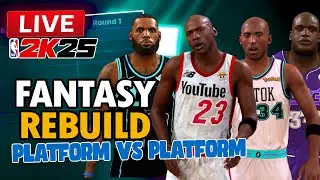 Twitch vs YouTube vs TikTok: All-Time Fantasy Draft | NBA 2K25