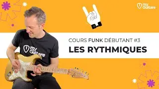 Cours de guitare Funk d&eacute;butant : les rythmiques funky #3