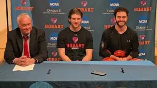NCAA Quarterfinal Postgame Press Conference: Hobart Hockey