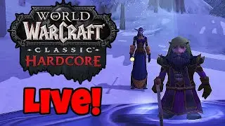 Leveling A DRUID on Hardcore Classic WoW! Level 28+ (Chat on Twitch)