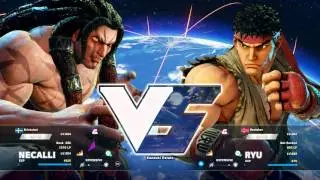 SFV~ Necalli (Brickubat) vs  Ryu (Bestekar)  HD