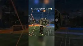 Bro saved my &ldquo;OWN&rdquo; goal 😭💀 #rocketleague #rl #memes #funny #viral