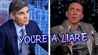 Nicolas Cage KICKED OFF GMA LIVE After Explosive Clash with George Stephanopoulos!