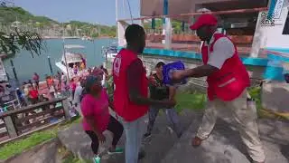 Videos show submerged boats and debris at port in Grenada after hurricane Beryl