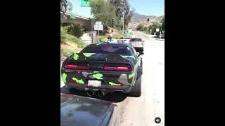 Custom widebody straight piped Scatpack