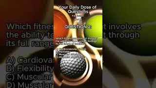 Your Daily Dose of Questions! Physical Education: Part 1