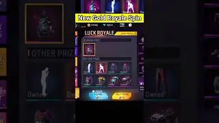 New Gold Royale Spin 😂 | New Male Gold Royale Spin Free Fire #freefire #freefireshorts #shorts
