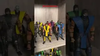 Mortal Kombat action figure collection! #mortalkombat #actionfigures #actionfigurecollecting