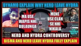 DYNAMO EXPLAIN WHY NERD LEAVE HYDRA | AB ME USE WAPIS NAHII BULAUNGA |