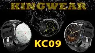Обзор и подключение. Умные часы Kingwear KC09. Smart watch. Review, connection.