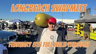 Long Beach Swapmeet full walk through, February 9th