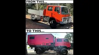DIY overland camper Firetruck camper conversion