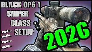 BLACK OPS 1 *NEW 2024* Best Sniper Class SETUP