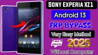 Sony Experia XZ1 Frp Bypass Without Pc Android 14 Lastest Update Unlock Google Account Easy Method