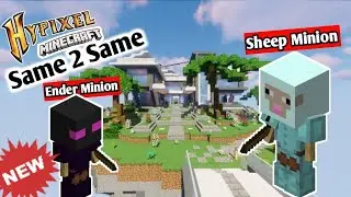 Hypixel like skyblock server  Ender Minion,Sheep Minion, Building Wand & more Showcase of SatNetwork