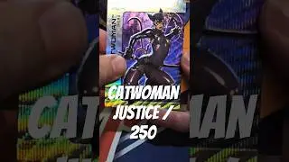 Catwoman Justice /250 - 2025 Skybox Metal Universe Batman Blaster Box #коллекционныекарточки #хоб...