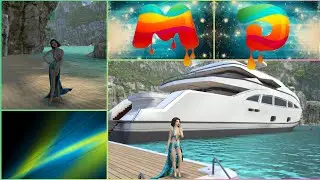 🌺Avakin Life / Пришло лето - готовим яхту 🏝🛥⛵Советы по ремонту. Обзор декора моей яхты . Авакин Лайф