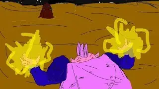 DBS The Great Lord of Lords vs Moro Full Fight [ANIMATED]